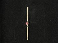 Charm Gioielleria Dossena  in Oro bianco Rubino CHOR-89 - EURO 124